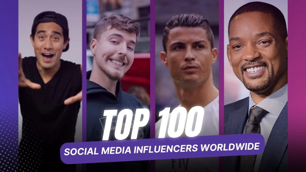 Top 100 Social Media Influencers in 2025 | ProflUp